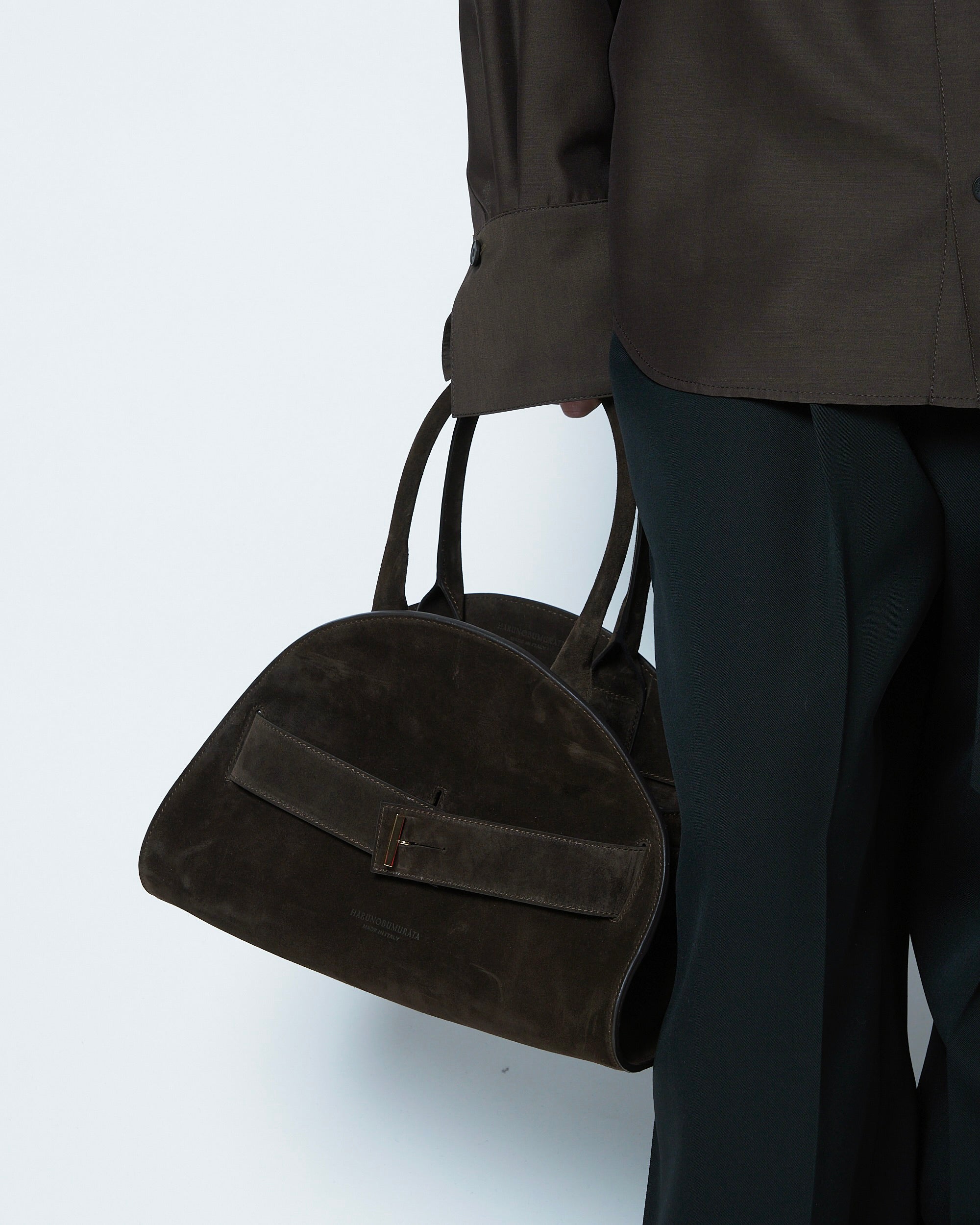 【COMING SOON】PIADINA - SUEDE BELTED SMALL BOSTON
