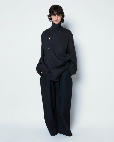 【PRE ORDER】ONDREA - STAND COLLAR WOOL JACKET