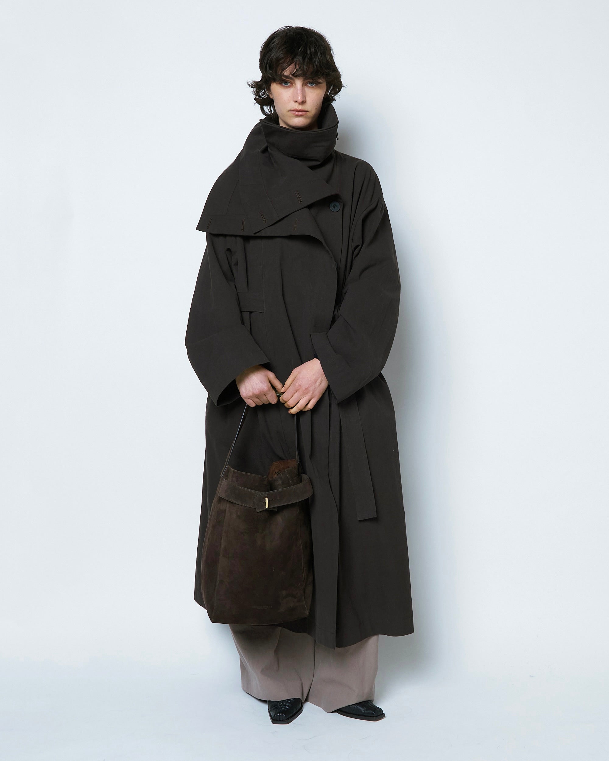 PORTOFINO - SUEDE BELTED TOTE BAG (SOLD OUT)