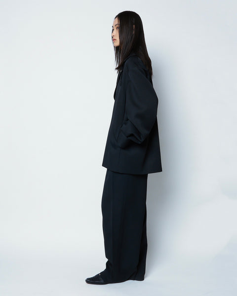 【PRE ORDER】ONDREA - STAND COLLAR WOOL JACKET