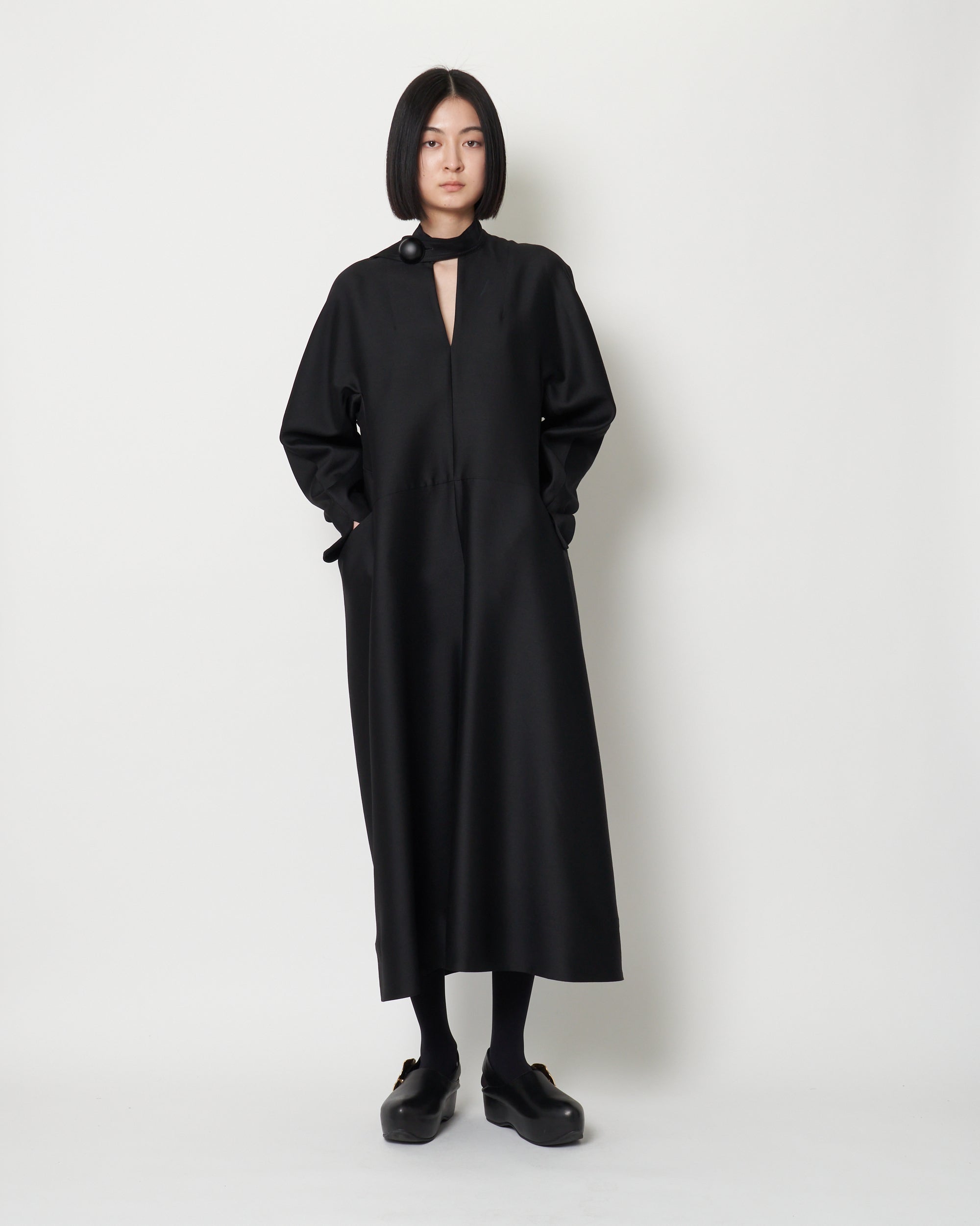 ELIANA - ROUND SHAPED VOLUME DRESS – HARUNOBUMURATA