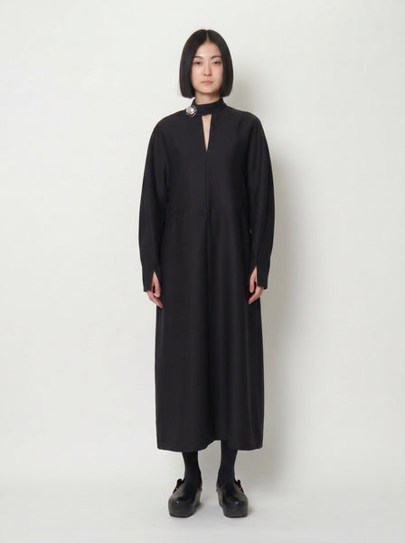ELIANA - ROUND SHAPED SILK WOOL VOLUME DRESS