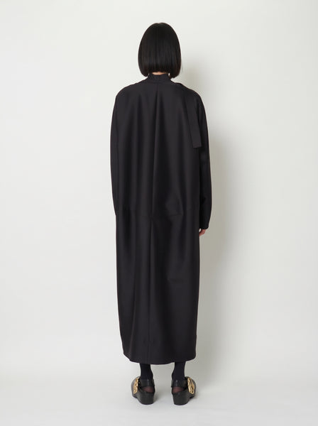ELIANA - ROUND SHAPED SILK WOOL VOLUME DRESS
