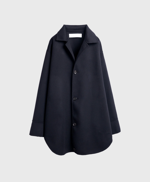 ESMERALDA- DOUBLE FACE WOOL CASHMERE  SHIRT JACKET