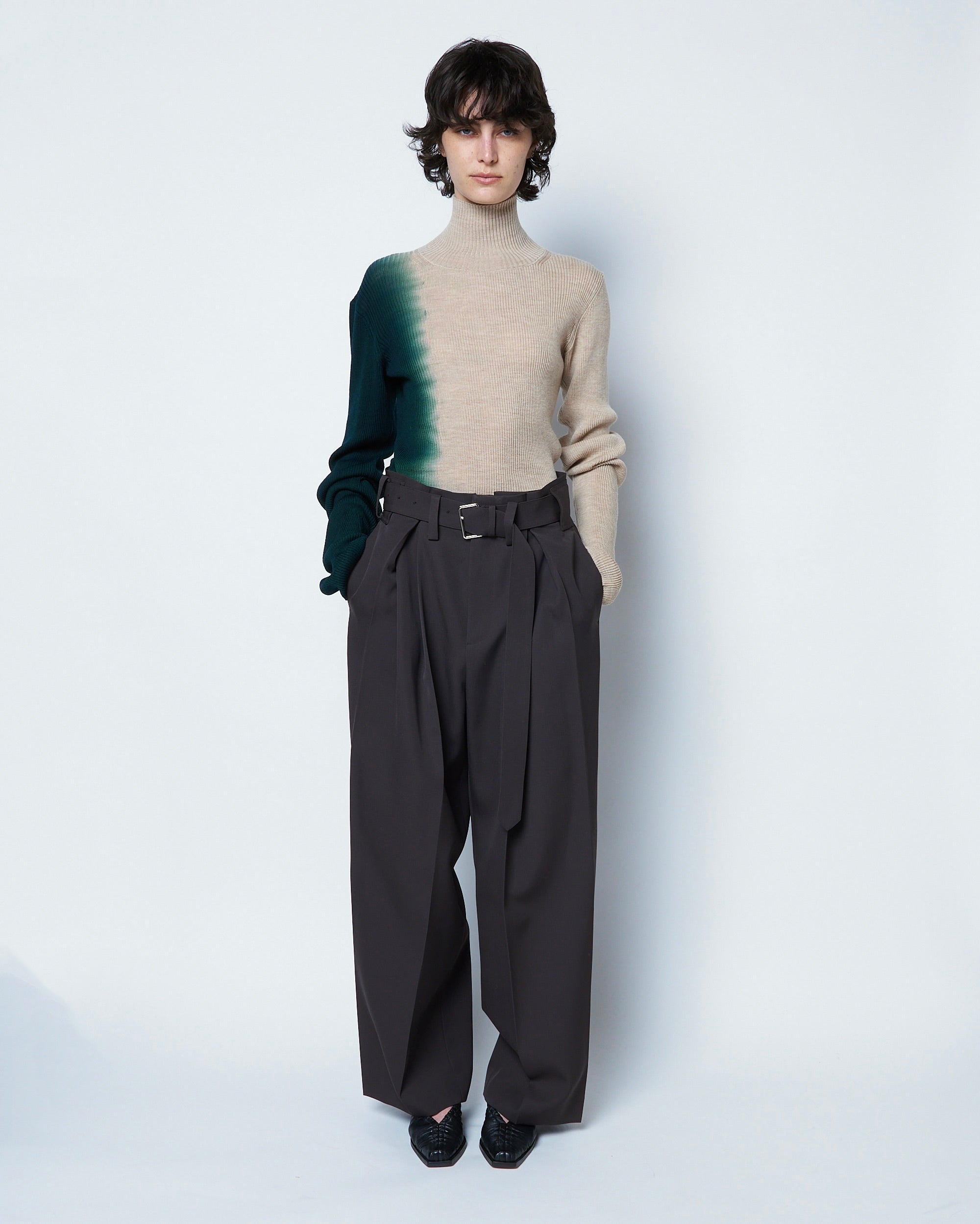 【COMING SOON】OPHIRAE - FINE GRADATION KNIT TOP