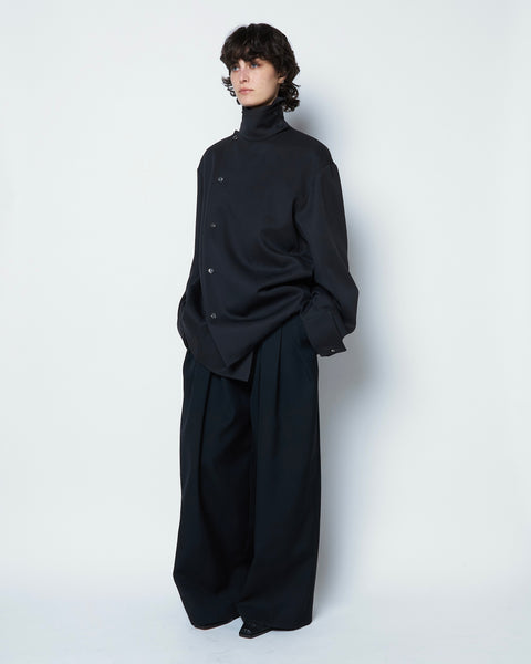 【PRE ORDER】ONDREA - STAND COLLAR WOOL JACKET