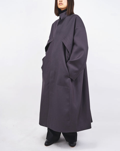 GRACE - WOOL CAPE COAT