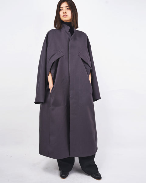 GRACE - WOOL CAPE COAT