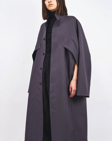 GRACE - WOOL CAPE COAT
