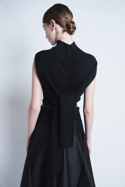 MARTINA - KNIT COMBINED DRESS