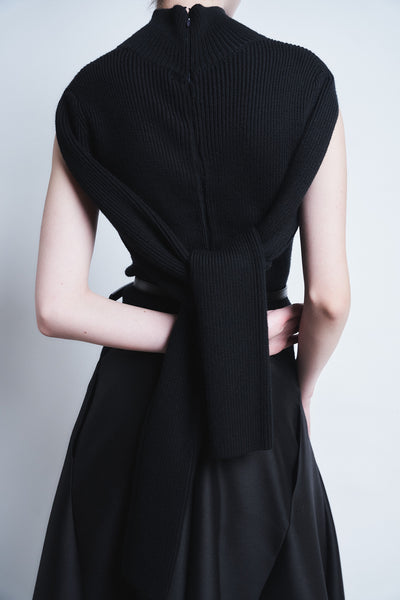 MARTINA - KNIT COMBINED DRESS