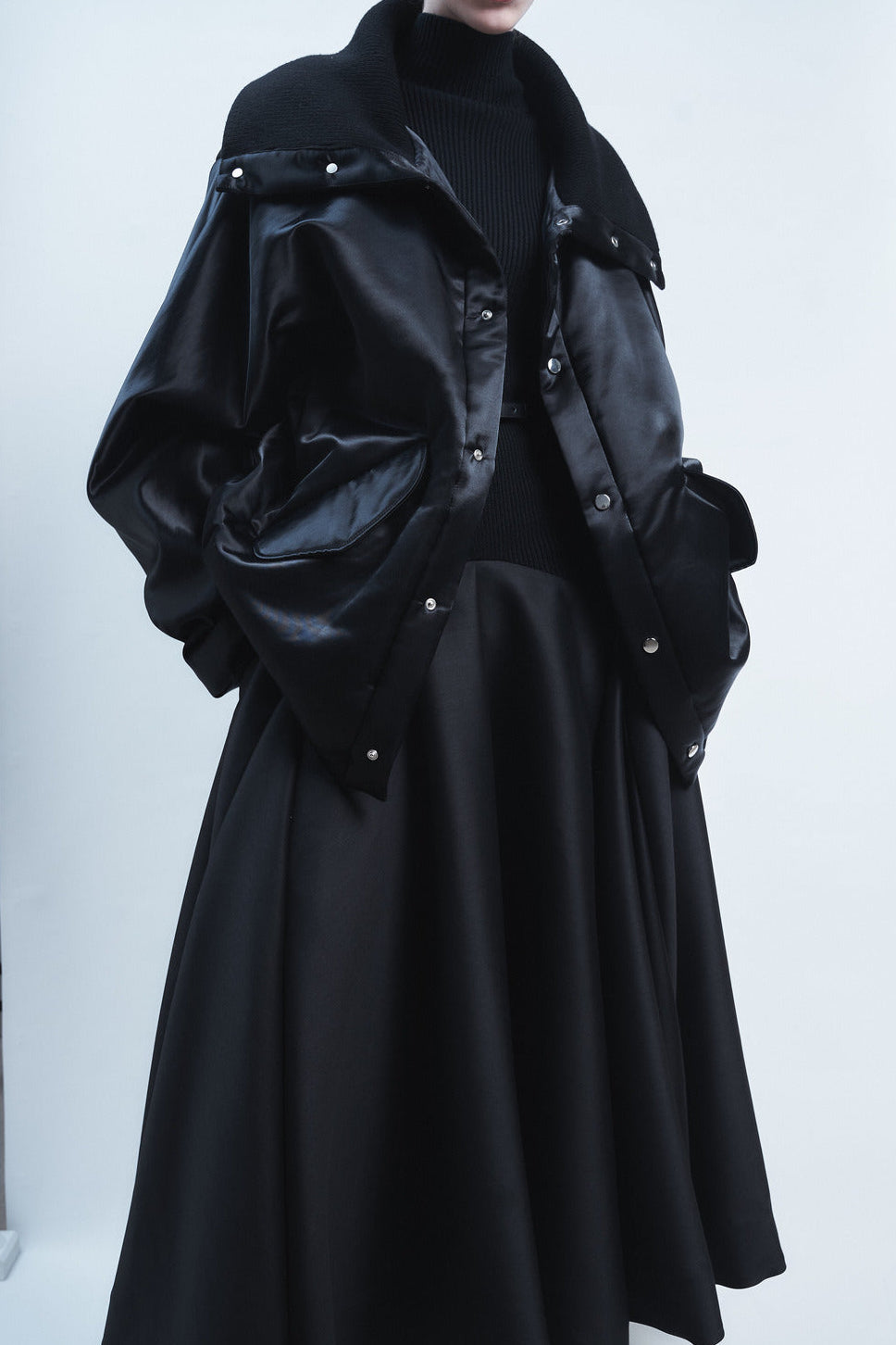 MARTINA - KNIT COMBINED DRESS