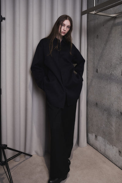 JAVELIN - WIDE SILHOUETTE WOOL CADY TROUSERS