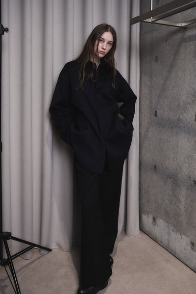 JAVELIN - WIDE SILHOUETTE WOOL CADY TROUSERS