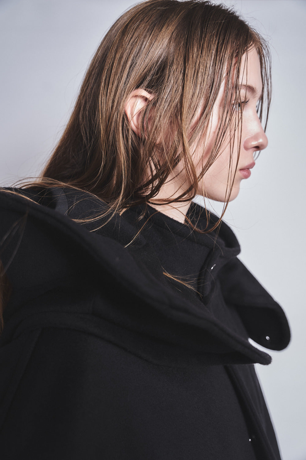 MARISA - HOODED WOOL PARKA