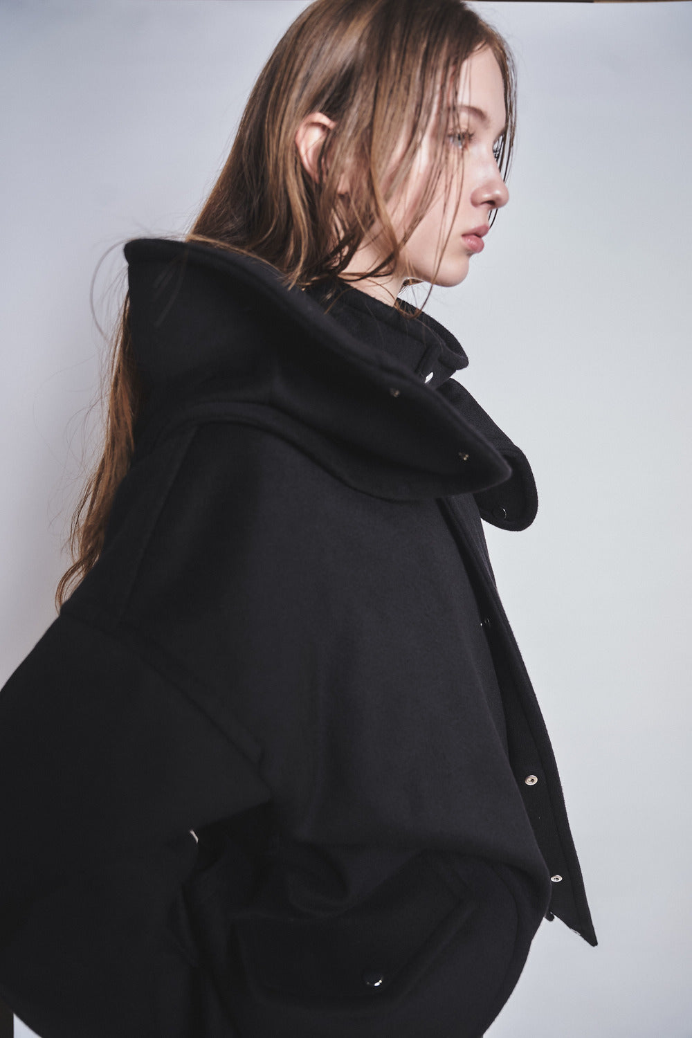 MARISA - HOODED WOOL PARKA