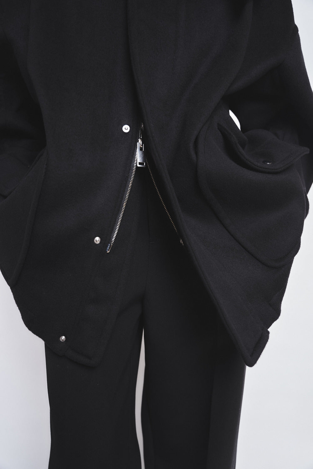 MARISA - HOODED WOOL PARKA