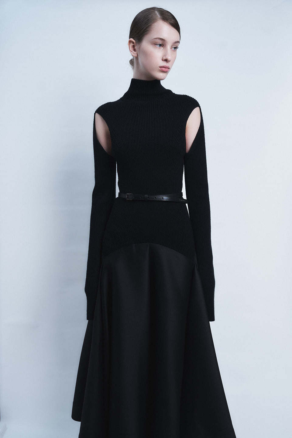 MARTINA - KNIT COMBINED DRESS