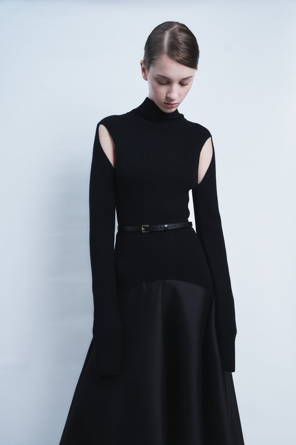 MARTINA - KNIT COMBINED DRESS