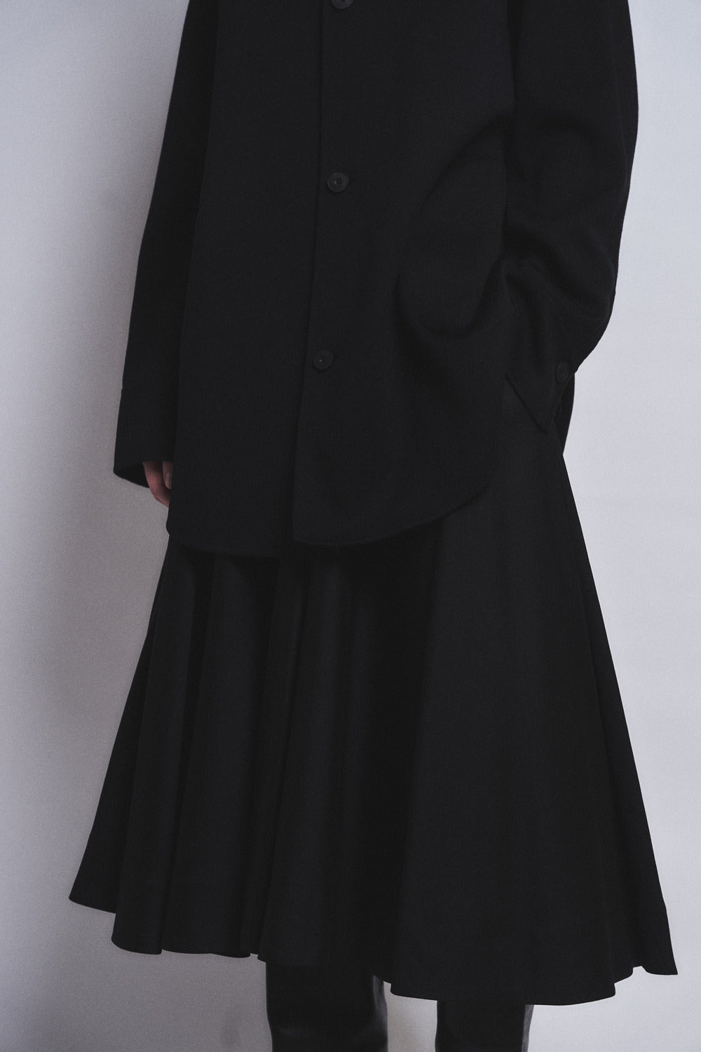 ESMERALDA- DOUBLE FACE WOOL CASHMERE  SHIRT JACKET