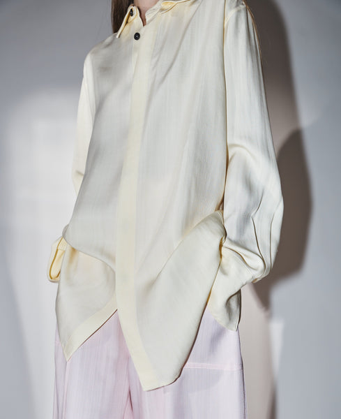 NAVIA - REMOVABLE COLLAR VISCOSE SHIRT