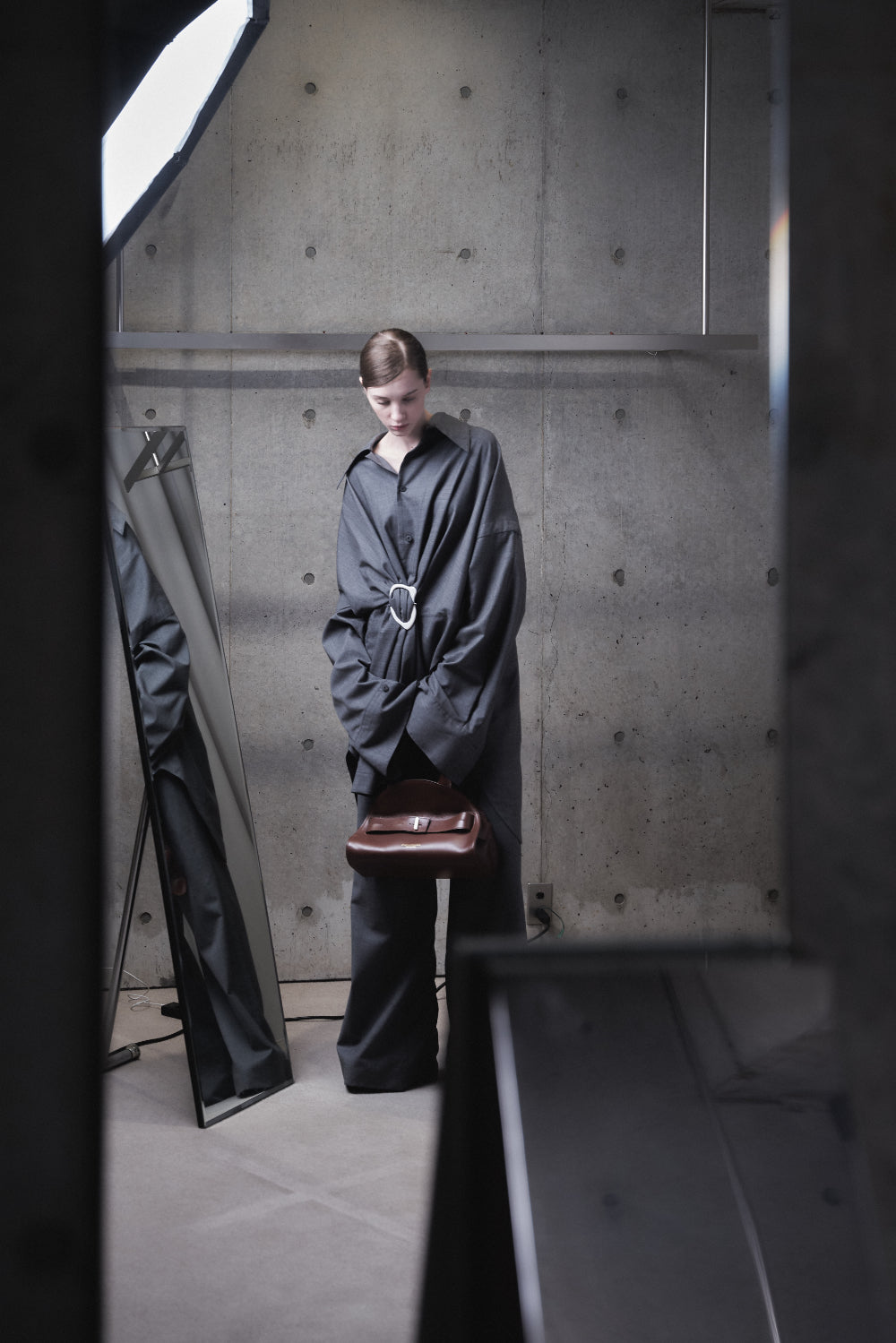 KRISTA - WOOL ELASTIC WAIST PANTS