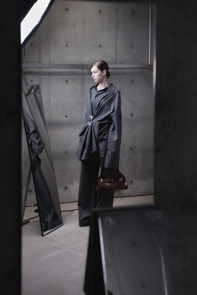 KRISTA - WOOL ELASTIC WAIST PANTS