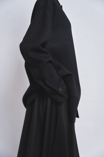 ESMERALDA- DOUBLE FACE WOOL CASHMERE  SHIRT JACKET