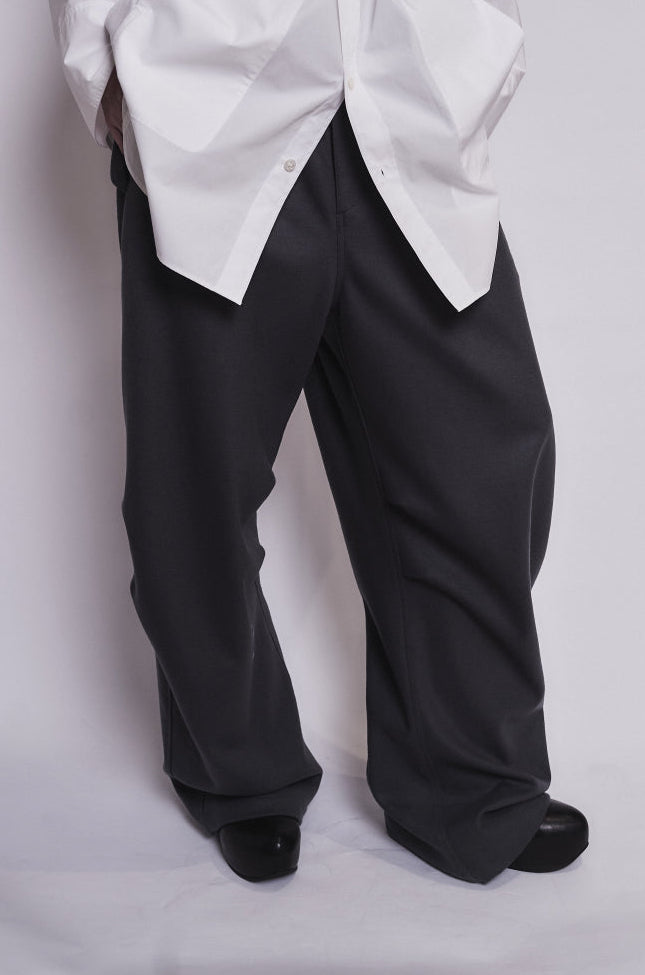 BAUER - ROUND TOE PLATFORM LEATHER SHOES