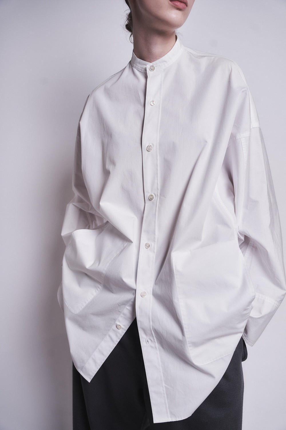 MARION - OVERSIZE COTTON VOLUME SHIRT