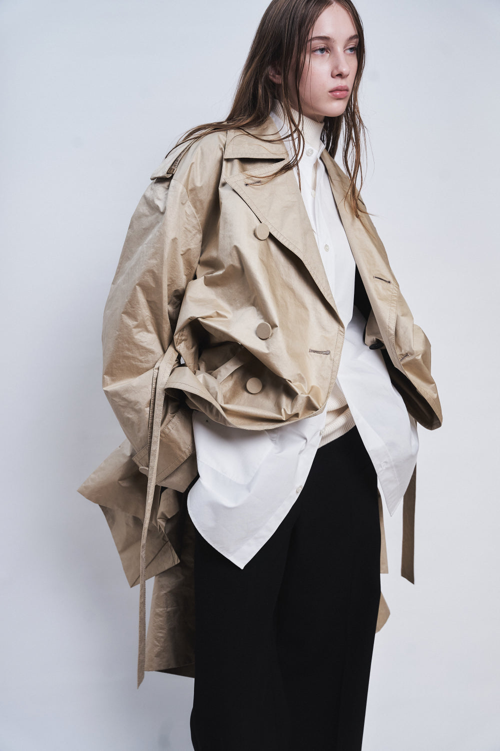 MATILDA - NYLON TRENCH COAT