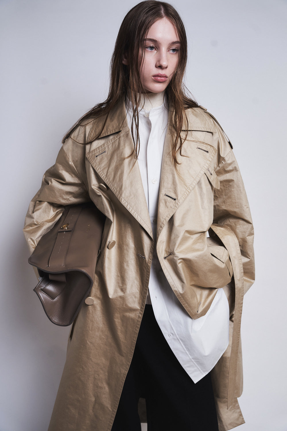 MATILDA - NYLON TRENCH COAT