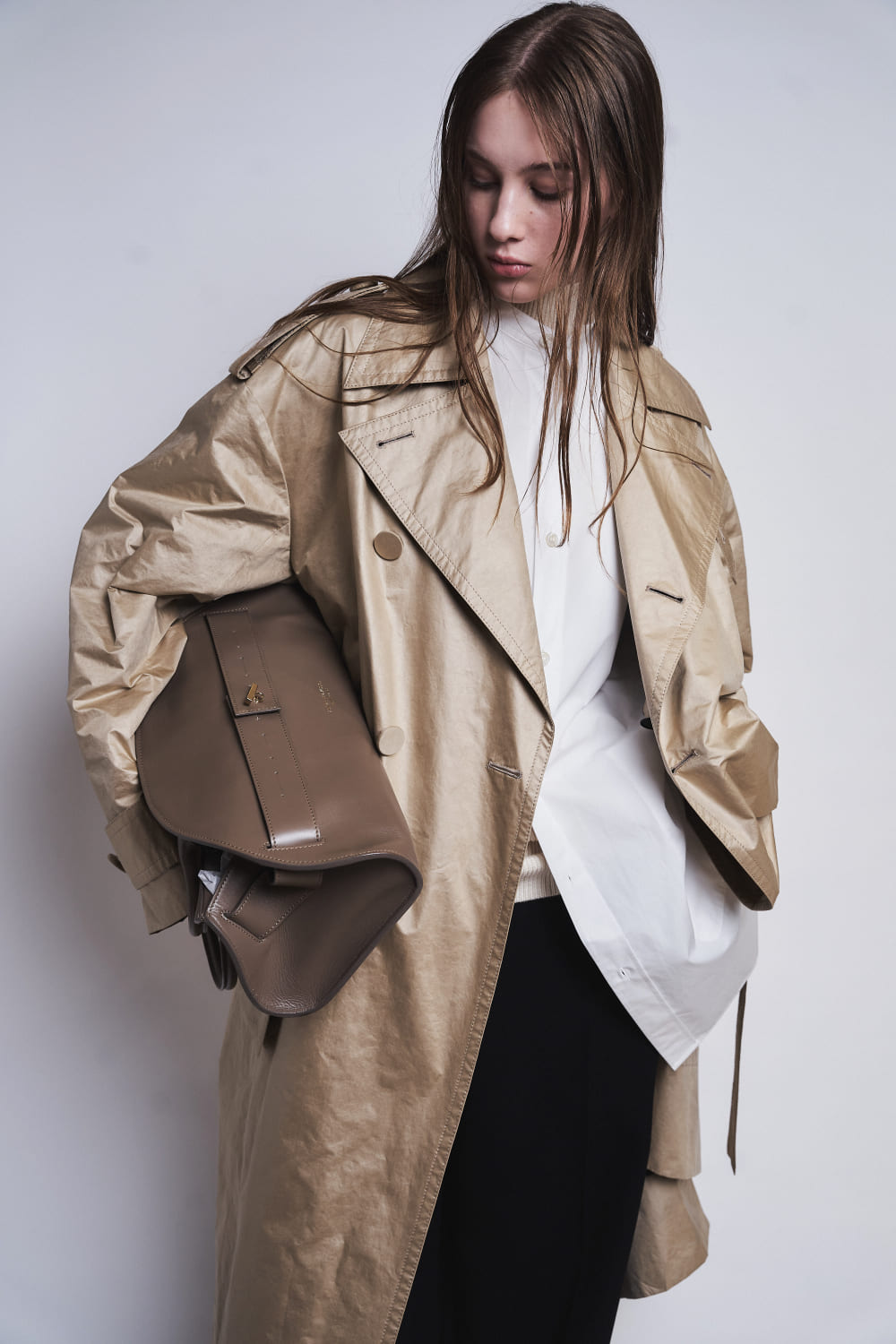 MATILDA - NYLON TRENCH COAT