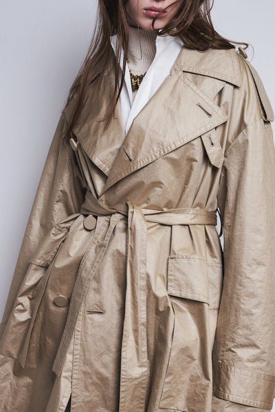 MATILDA - NYLON TRENCH COAT