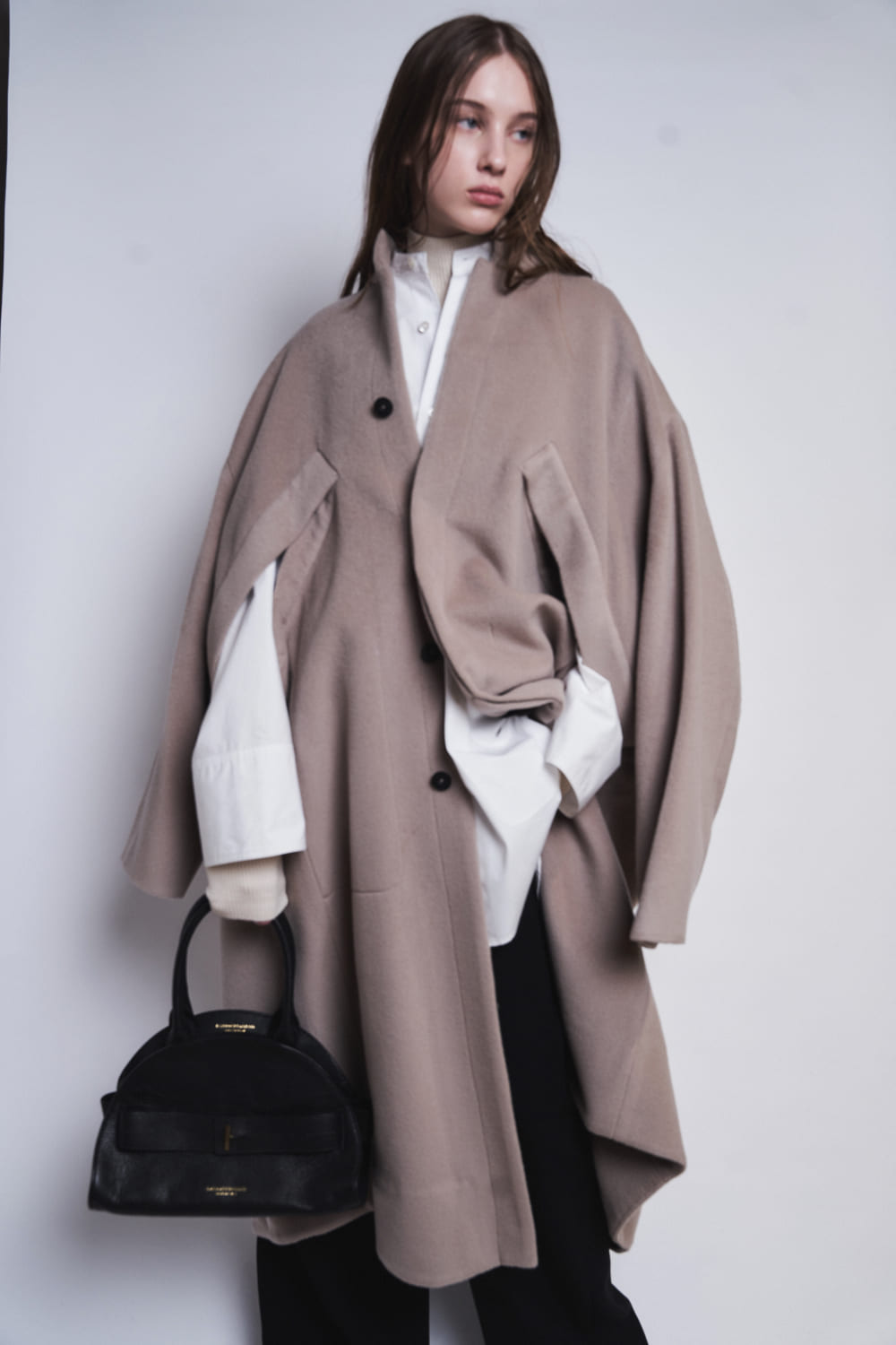 ハルノブムラタ☆23SS PIADINA SMALL PIADINA - GRAIN LEATHER SMALL BOSTON – HARUNOBUMURATA