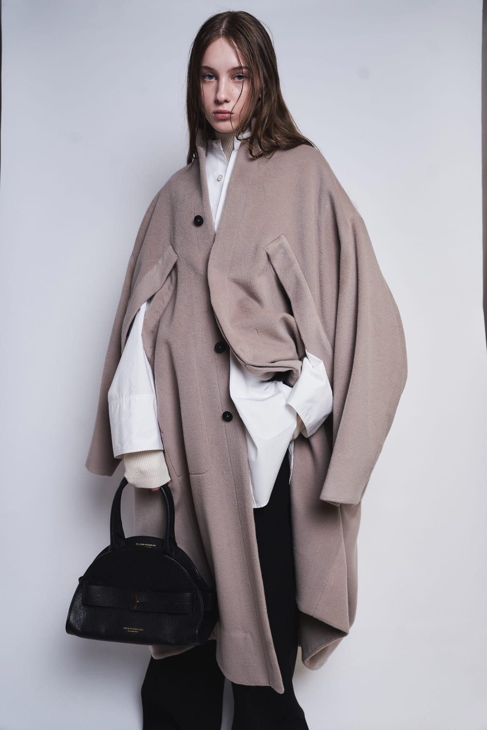 PIADINA - GRAIN LEATHER SMALL BOSTON