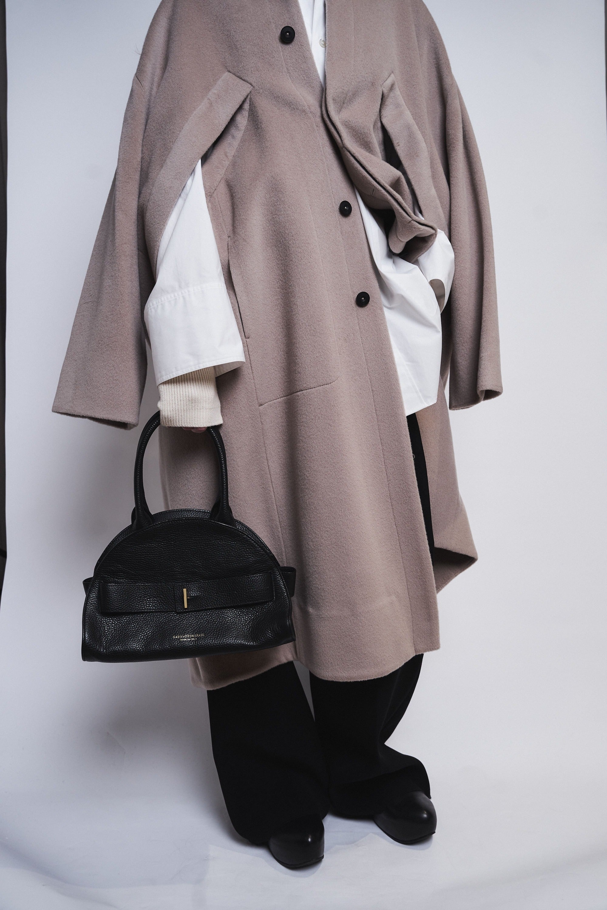 GRACE - VIRGIN WOOL CAPE COAT