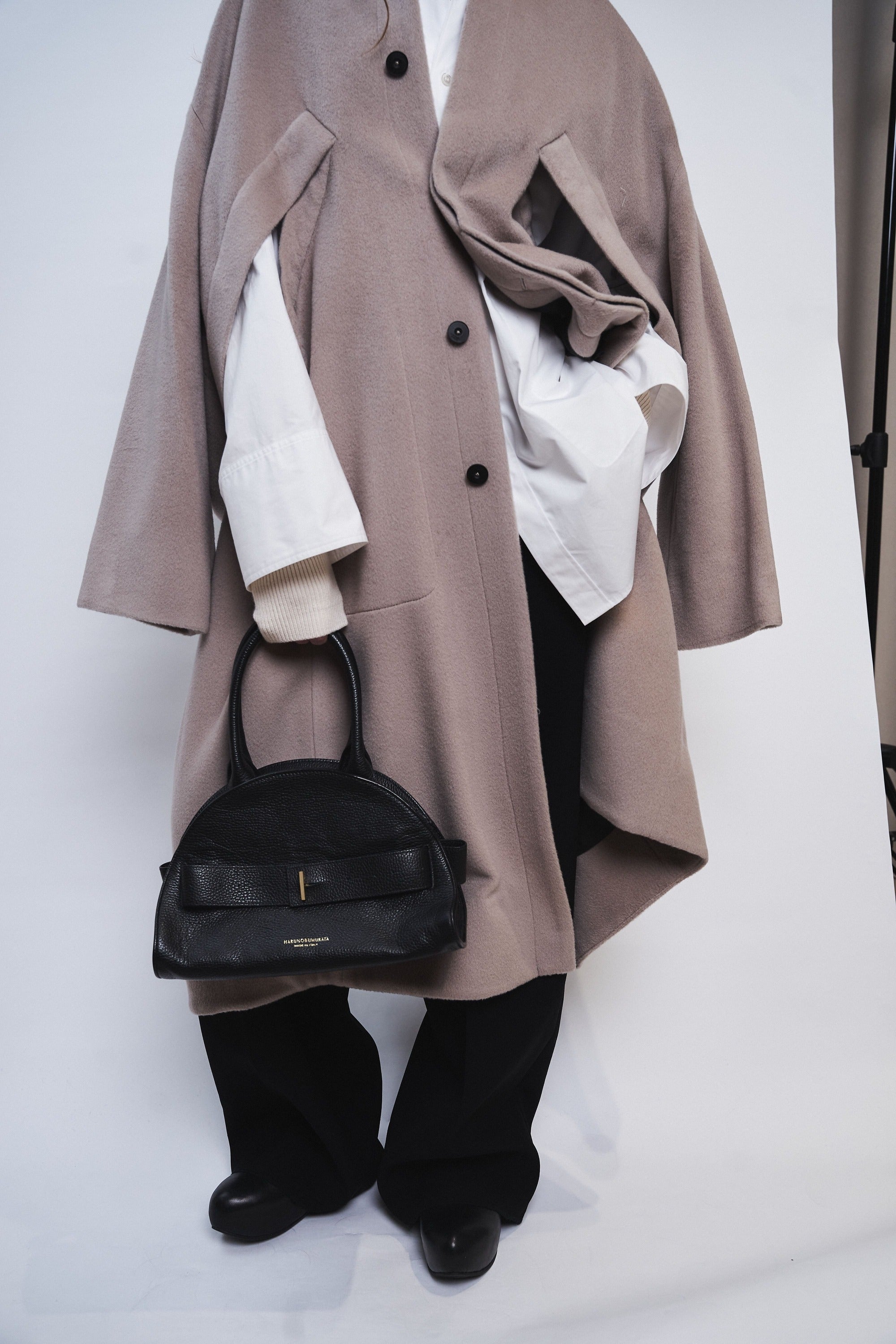 GRACE - VIRGIN WOOL CAPE COAT