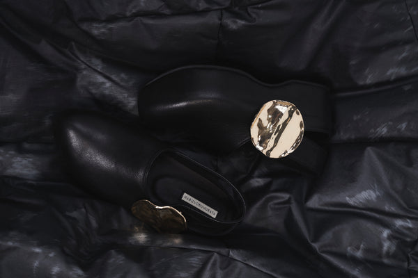 BAUER - ROUND TOE PLATFORM LEATHER SHOES