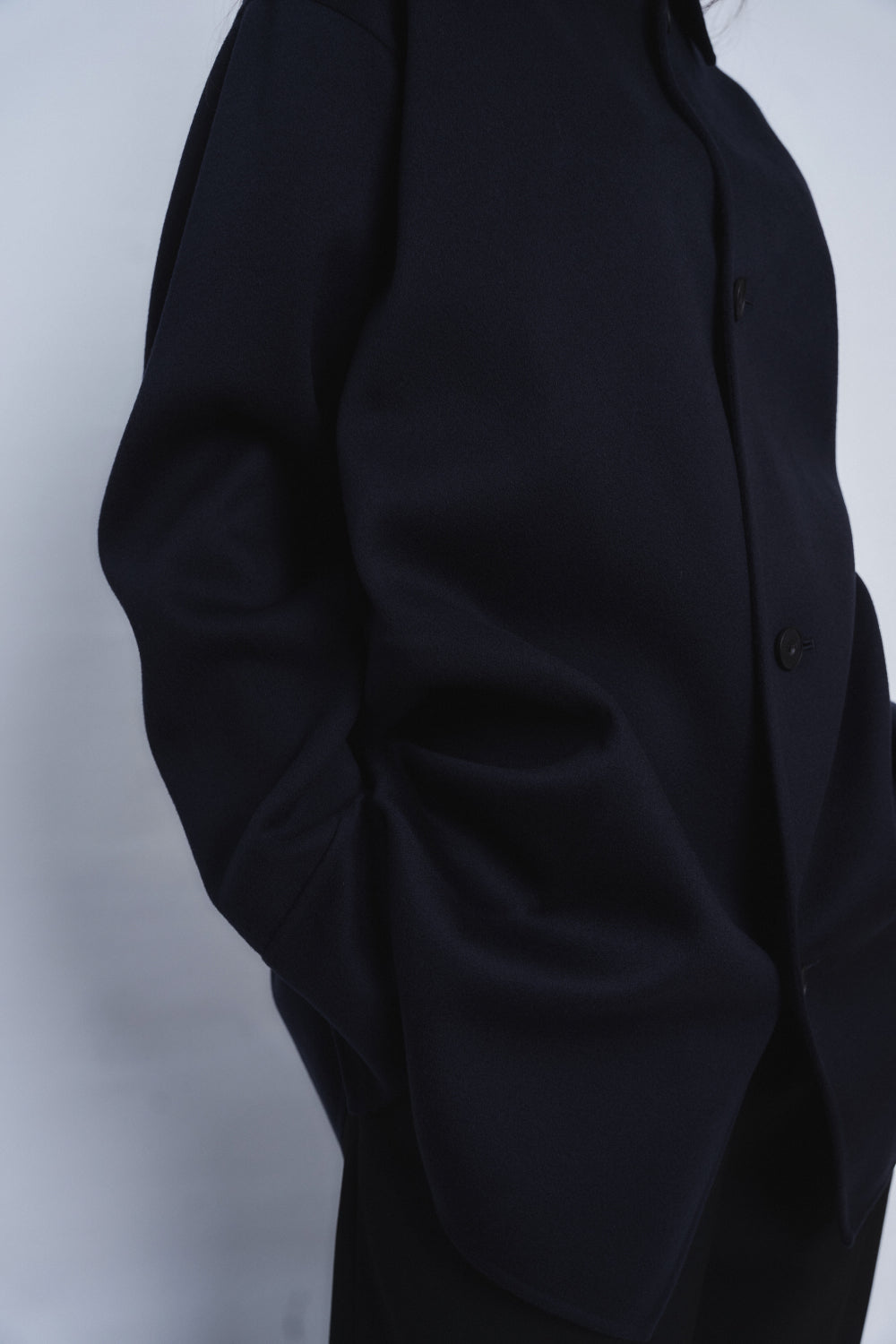 ESMERALDA- DOUBLE FACE WOOL CASHMERE  SHIRT JACKET