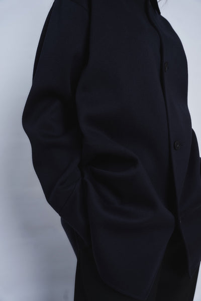 ESMERALDA- DOUBLE FACE WOOL CASHMERE  SHIRT JACKET