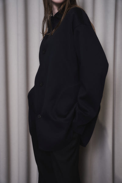 ESMERALDA- DOUBLE FACE WOOL CASHMERE  SHIRT JACKET