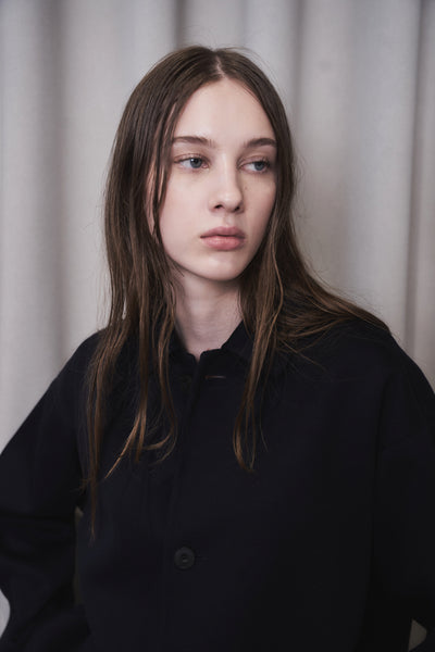 ESMERALDA- DOUBLE FACE WOOL CASHMERE  SHIRT JACKET