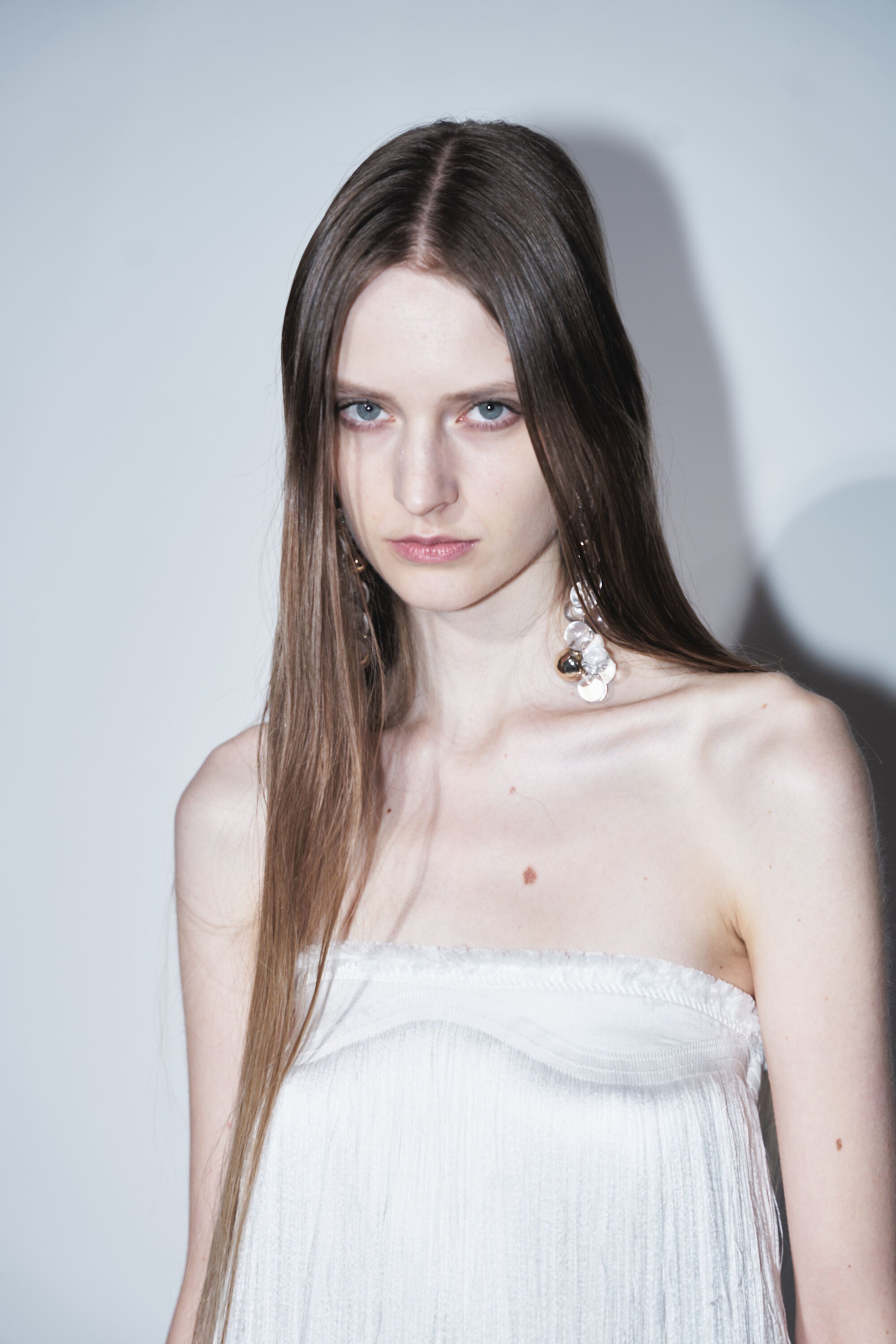 NIZZA EARRINGS - CRYSTAL GOLD EARRINGS