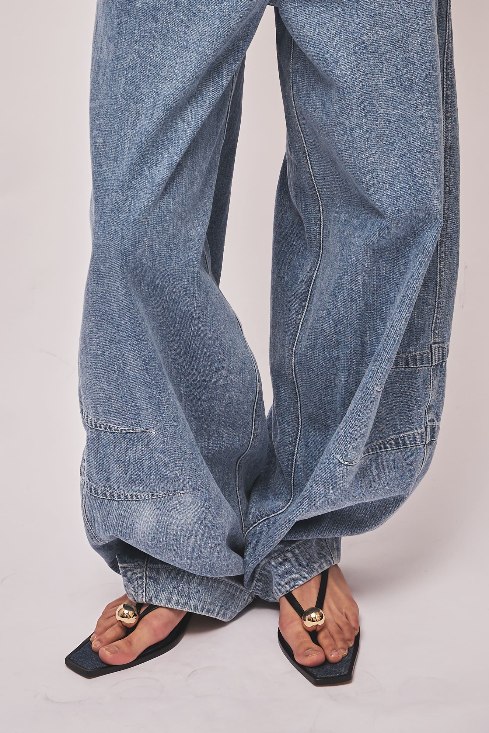 NARVIK - COCOON DENIM PANTS