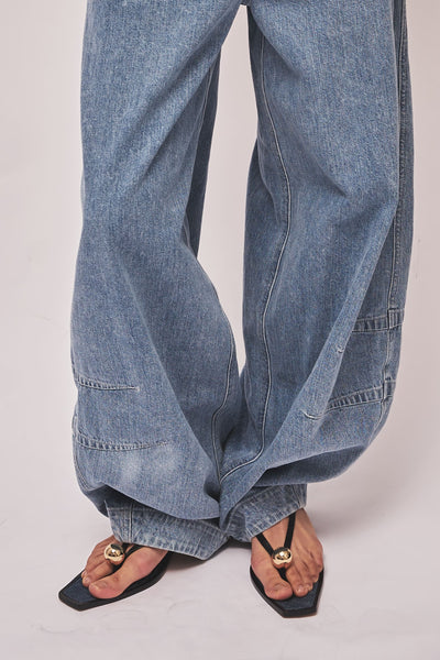 NARVIK - COCOON DENIM PANTS