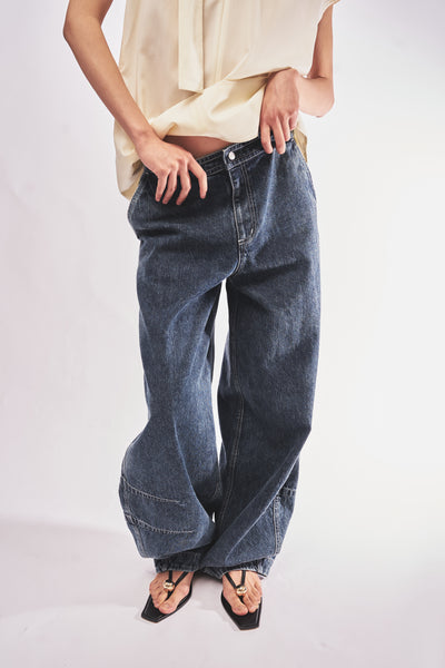 NARVIK - COCOON DENIM PANTS