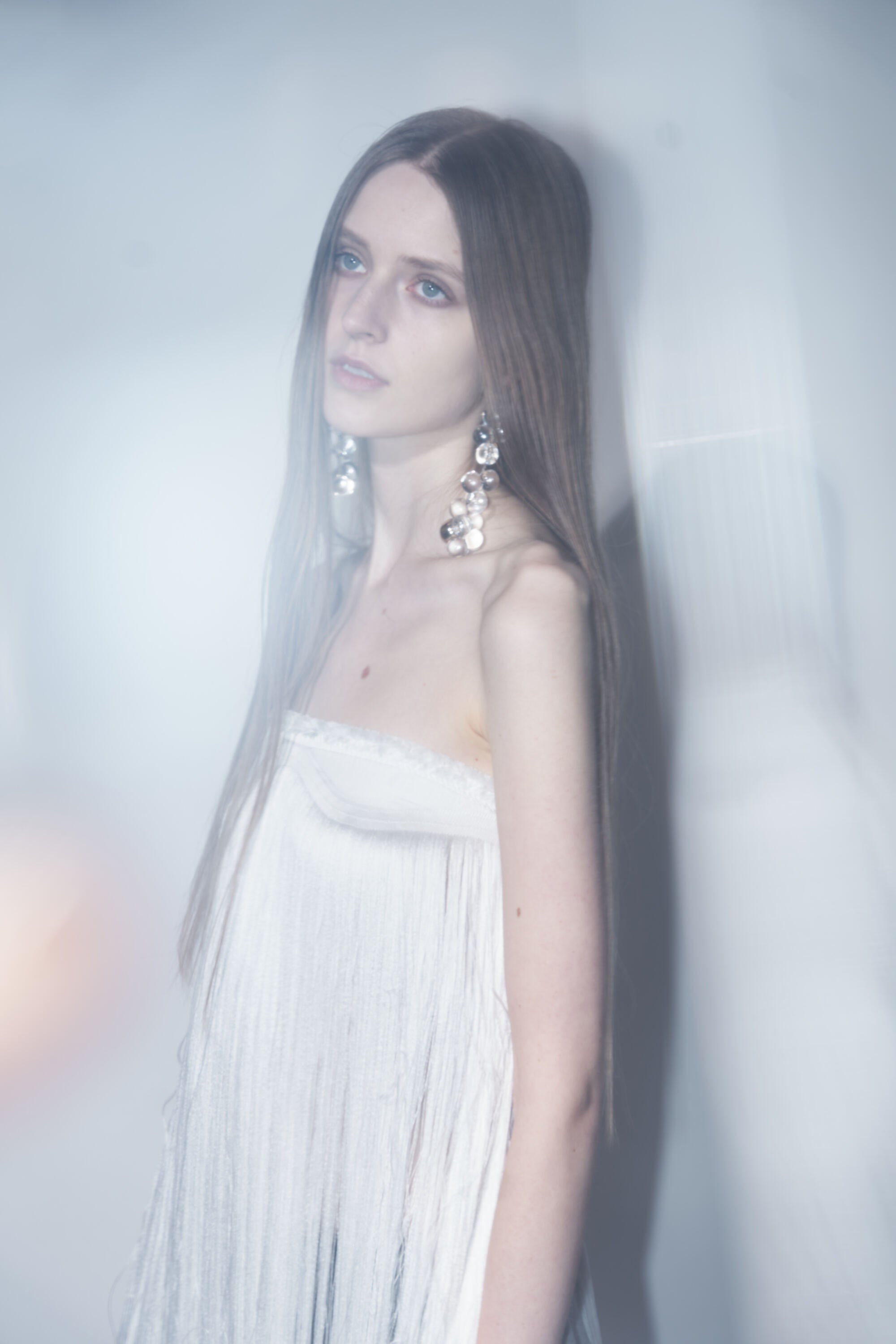 NIZZA EARRINGS - CRYSTAL GOLD EARRINGS