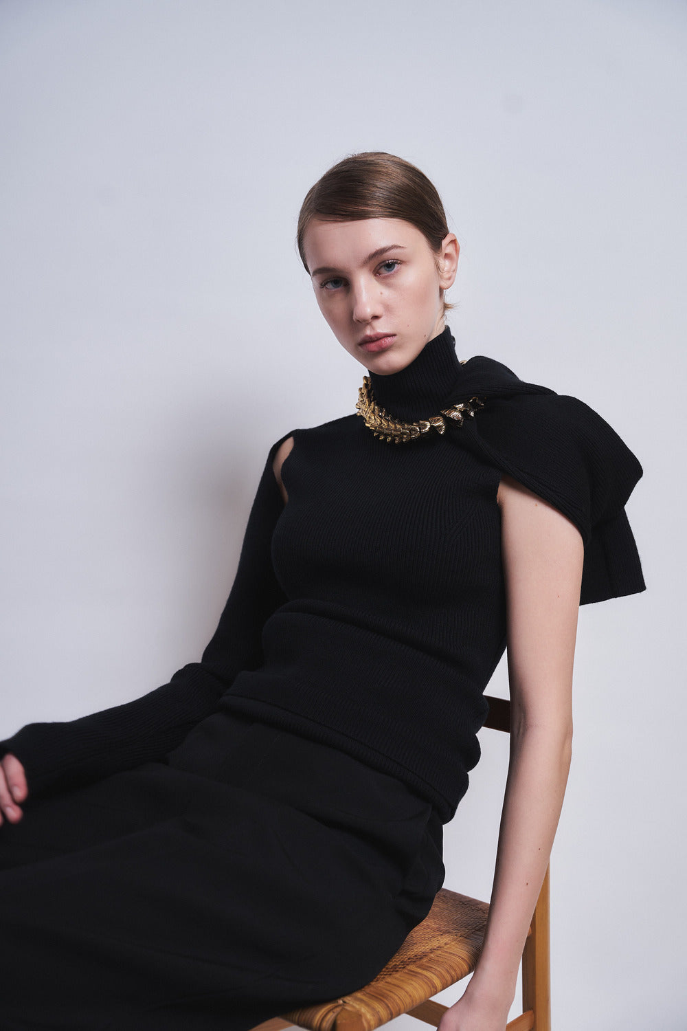 MARA - WOOL RIB MULTI WAY TOP