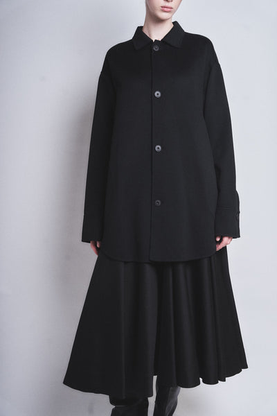 ESMERALDA- DOUBLE FACE WOOL CASHMERE  SHIRT JACKET